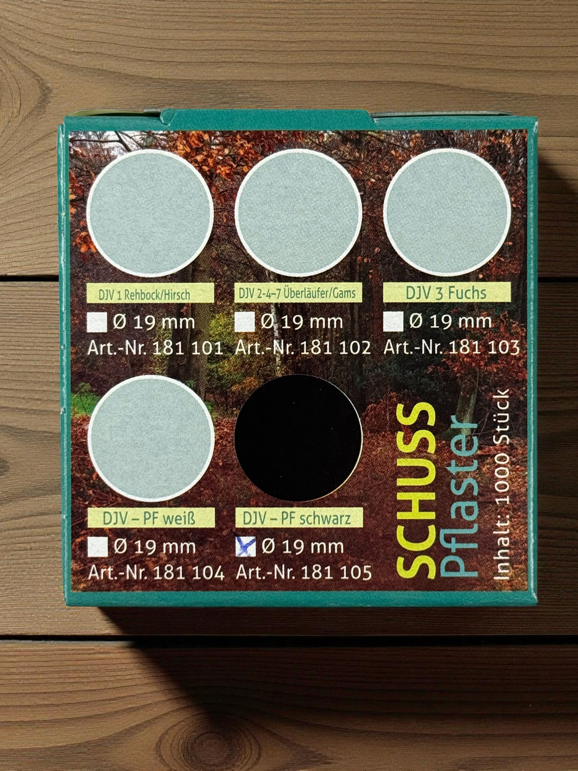 200476_schusspflaster-schwarz-19mm 200476_schusspflaster-schwarz-19mm