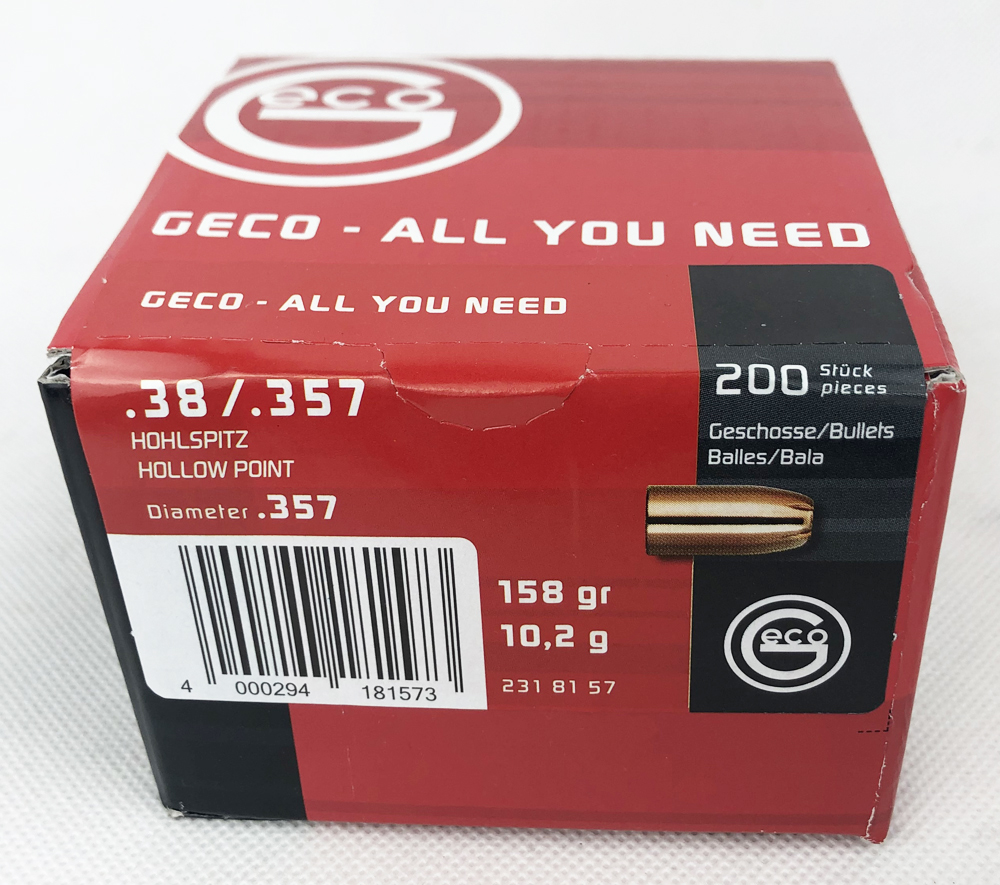 Geco Geschosse .38 /.357 HP 158GR 201397_Geco .38-.357 HSP 158grs