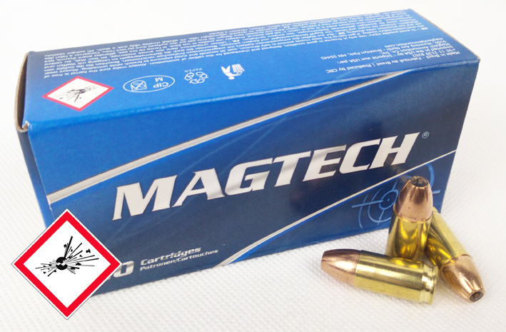 Magtech Pistolenpatrone 9mm Luger JHP 115grs 