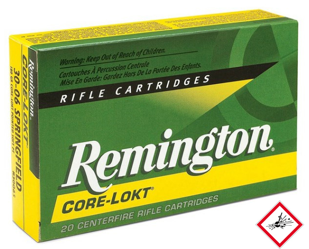 200197_Remington CoreLokt .30-06 180grs