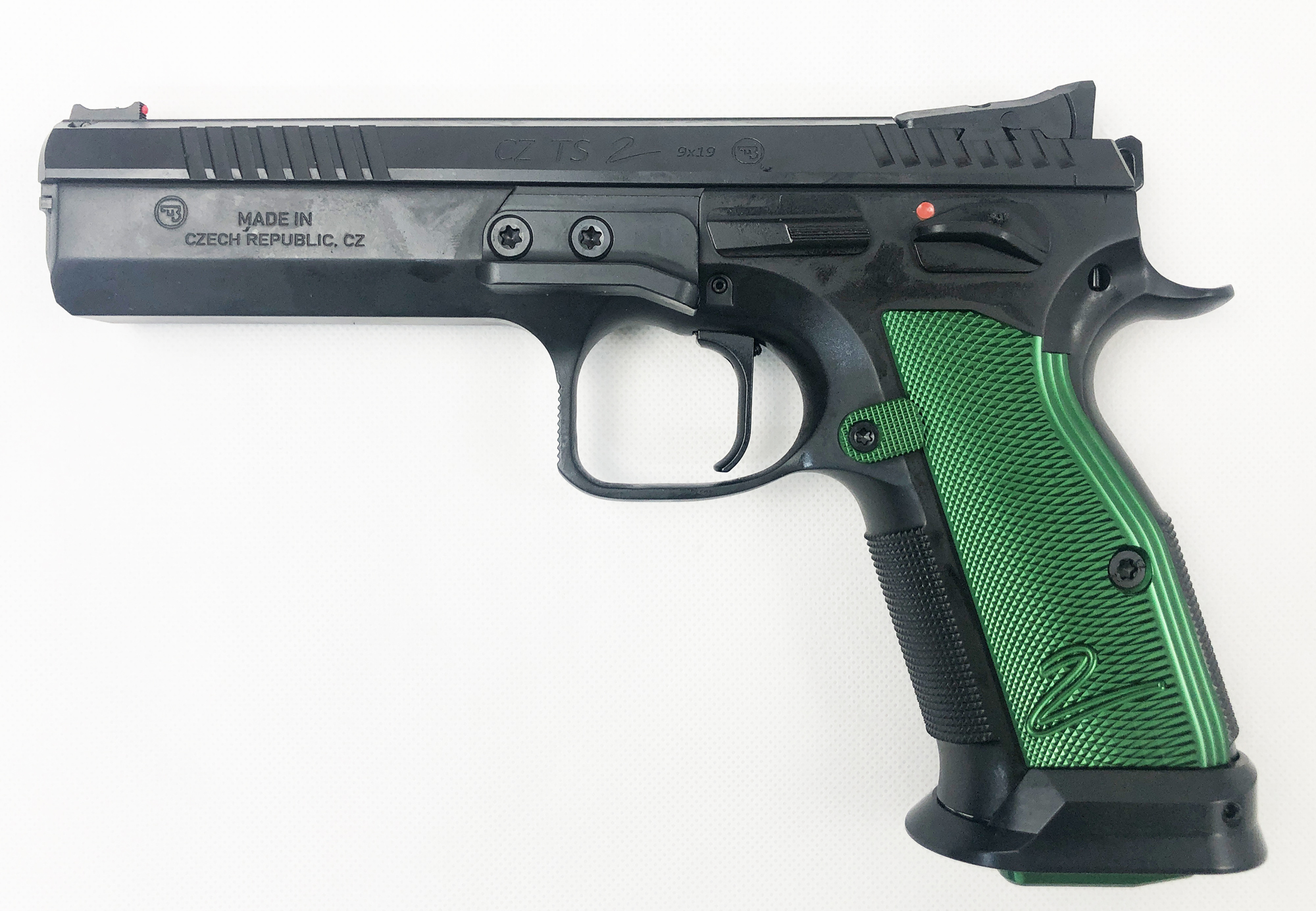 CZ 75 TS 2 Racing Green 9mm Luger CZ 75 TS 2 Racing Green 9mm Luger