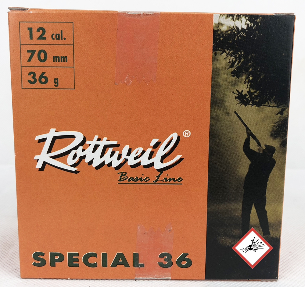 Rottweil Special Flintenpatrone 12/70 36g 3,5mm