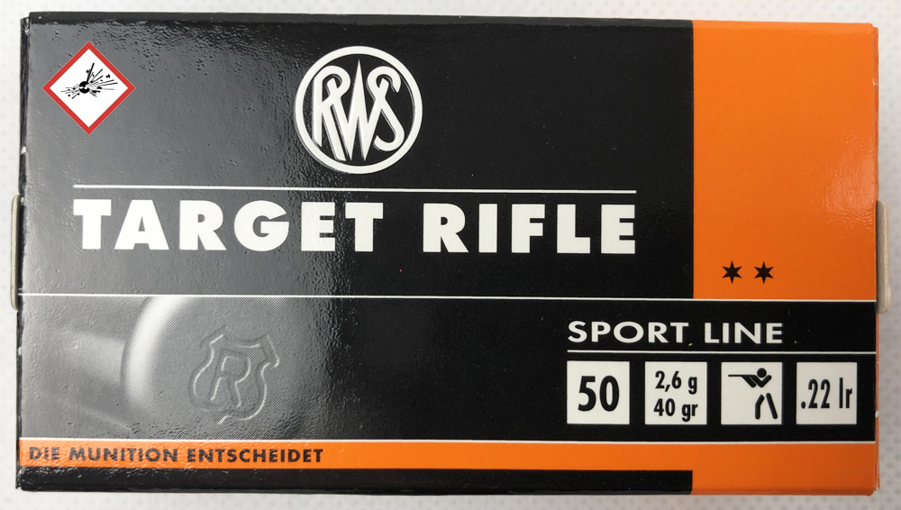 RWS Randfeuerpatrone Target Rifle .22lr