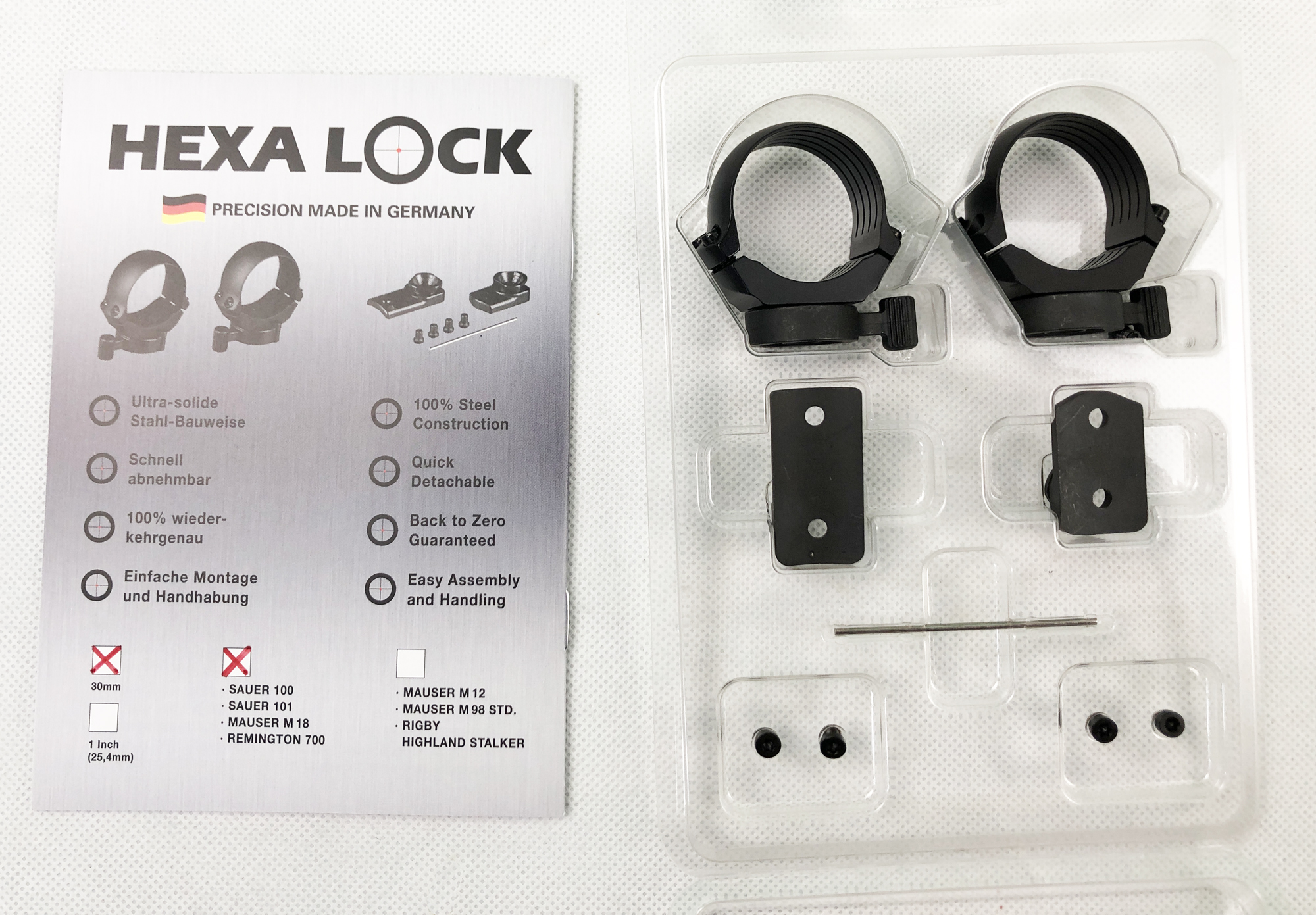 Hexa Lock Montage 30mm M18