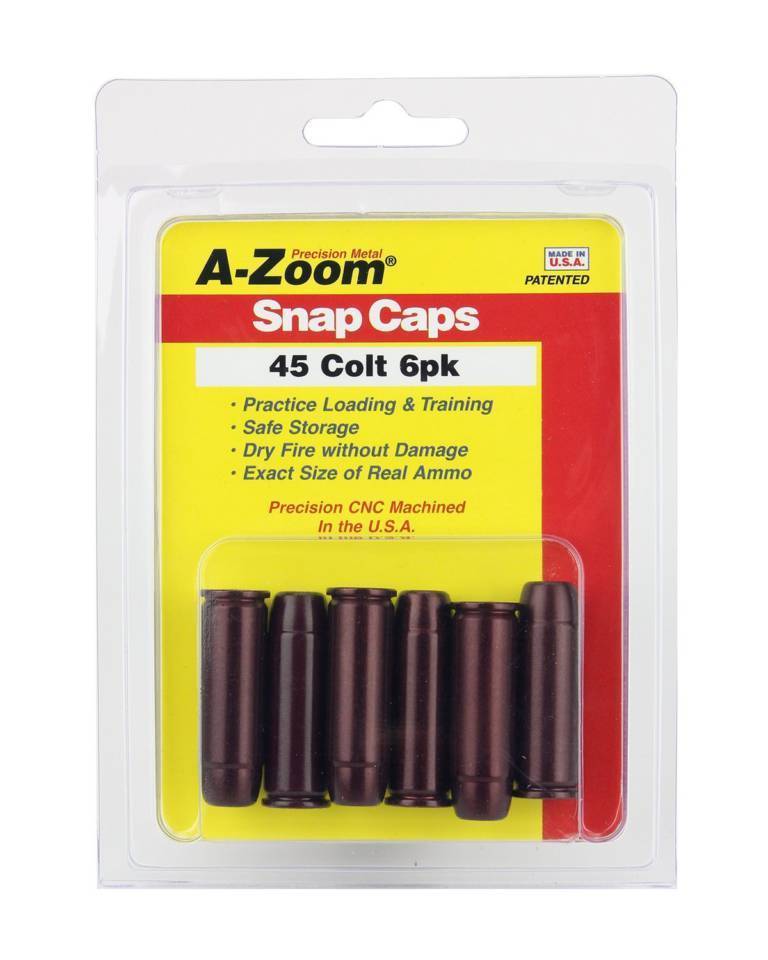 A-Zoom Snap Caps Kal .45 Colt 5 Stück