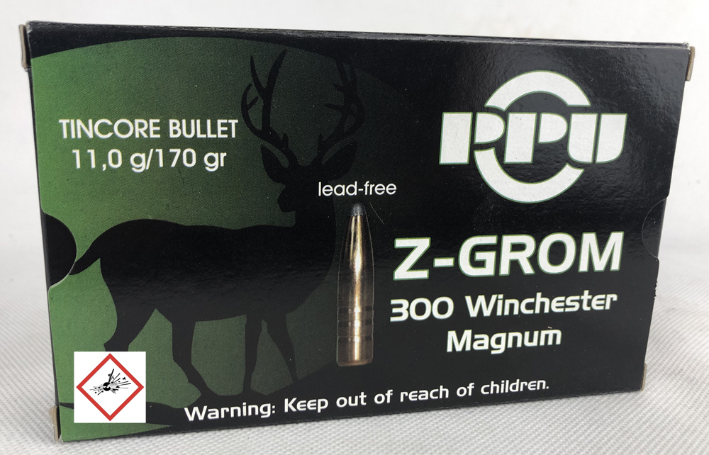 .300 Win Mag Z-GROM 170grs Mag Z-GROM 170grs