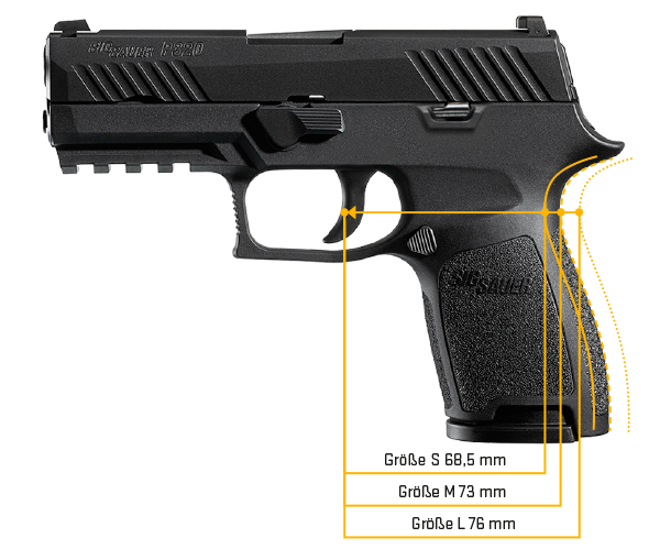Sig Sauer P320 Full Size Griffmodul Full Size