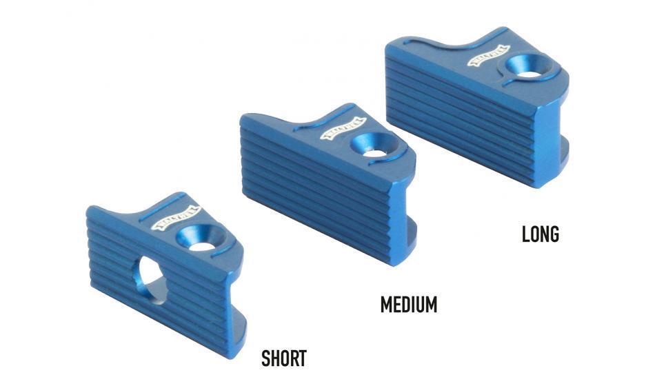Blisterpack Abzugsschuh, flach, medium, blau Expert Blisterpack Abzugsschuh, flach, medium, blau Expert